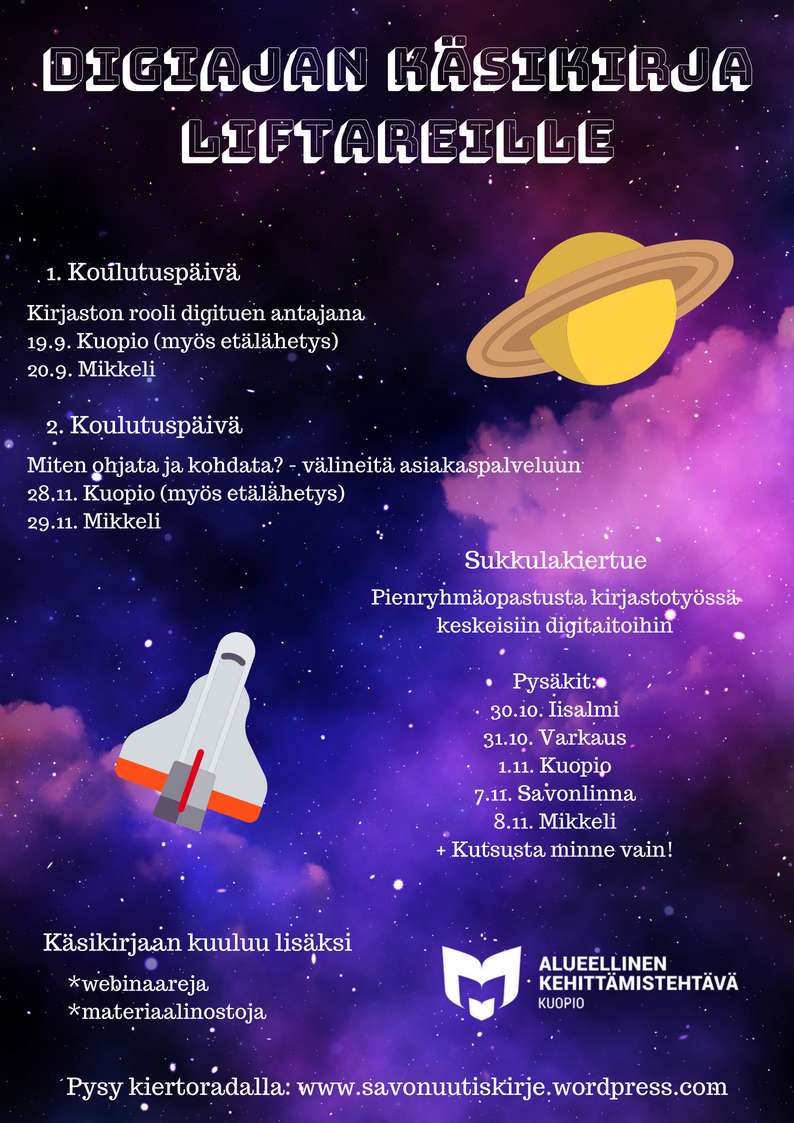 DIGIAJAN KÄSIKIRJA LIFTAREILLE